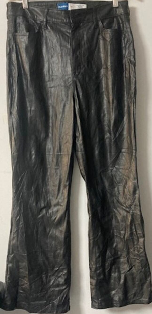 Old Navy Flare Black Pants Solid Flared Size 10